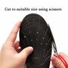 Shoe Insoles, Memory Foam Insoles, Providing Excellent Shock Absorption and Cushioning for Feet Relief, Comfortable Insoles for Men and Women for Everyday Use, S [US : 4.5-6.5] Black