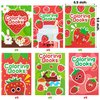 DGjianfei Strawberry DIY Coloring Books - 24-Pack Strawberry Coloring DIY Art Drawing Books Fruits Patterns Christmas Winter Xmas New Year Gifts Kids Birthday Sweet Party Favors Class Art Activity