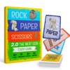 Rock Paper Scissors 2.0 The Next Gen - Fun Card Game for Kids, Families & Adults, Ages 6+, 2+ Players, Fast-Paced Play, Perfect for Family Game Night, Parties & Travel, Great Gift for Boys & Girls