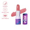 MyGlamm Pose Hd Lipstick Long-Wear Matte Lipstick, Peta Approved Cruelty-Free (Peach Pink)
