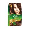 Dabur Vatika Henna Hair Color - Henna Hair Dye, With Beautiful Overtone Conditioner, Zero Ammonia For Natural Strong and Shiny Hair, 100% Grey Coverage, 18 Sachets X 10g (Natural Brown, Pack of 3)
