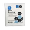 MED PRIDE Foam Dressings -10 Pack, 4'' X 4.25'' - Sterile, Hydrophilic, Highly Absorbent- Soft, Non-Adhesive Pads, Waterproof Dressing for Wound Care & Ulcers, Post Op Trauma + Injuries