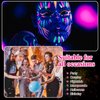 6 Color Glow in The Dark Face Paint, UV Blacklight Neon Hot Pink Face Body Paint, Glow In The Dark Under UV Lighting Party Makeup Washable, for Festivals Party Halloween Christmas(1/2FL.OZ)
