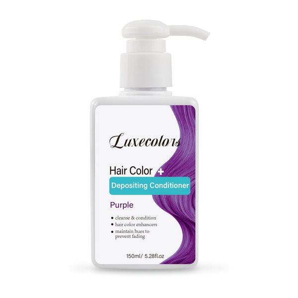 Depositing Hair Mask, Hair Refreshing Conditioner, Non-foaming, Cruelty-free 5.28 fl.oz (Purple)