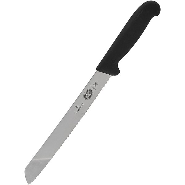 Victorinox Swiss Army 8" Serrated Bread Knife with Fibrox Handle, 47549