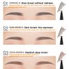 BBIA Last Auto Eyebrow Pencil SLIM 7 Colors – No Sebum Ultra Fine Brow Definer Pencil Retractable Dual-Sided Brush Waterproof Shape & Define & Fill Eye Brow Korean Makeup (02 DARK BROWN SLIM)