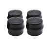 4 Pcs Lawn Mower Rubber Axle Hub Cap 532104757 for Husqvarna, Poulan, Roper, Craftsman 104757X 532175039 175039 104757X428 104757X417