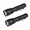 BESTSUN WF-502B Single Mode 1200 Lumens LED Flashlights, Ultra Bright L2 LED Tactical Flashlight, Waterproof Portable Small Handheld Flashlights for Camping Outdoors Walking Hunting, 2 Pack