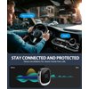 COMSOON AUX Bluetooth Adapter for Car, [LED Screen] Bluetooth 5.3 Receiver for Speaker/Home Stereo/Wired Headphones, 3.5mm Wireless Audio Receiver for Hands-Free Call/Music, Dual Connection