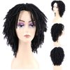 HEITIGN Wigs Synthetic 6 Inch Synthetic Dreadlocks Wig Wigs for Black Women Short Curly Wigs Crochet Wigs