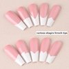 French Tip Nail Guides, 1860pcs French Manicure Nail Art Stickers, Self-adhesive Wavy Lines Strips Tapes, French Tip Nail Tool, French Nail Forms Fringe Tip Stamp Airbrush Stencils, Nail Art Supplies