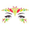 Topz Neon Face Jewels Face Gems Sticker Christmas Makeup Face Tattoos Rainbow Crystal Eye Gems Sticker Body Glitter Fluorescent Rhinestone sticker Body Gems Temporary Tattoo