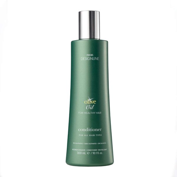 DESIGNLINE Olive Oil Conditioner - Regis Fortified with Olive Oil and Rich in Vitamins E and K to Help Protect Hair from Environmental Damage (10.1 oz)