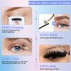 Fluffy Lash Clusters 300D Thick Long 12-25mm Volume Cluster Eyelash Extensions 224Pcs Wispy Individual Lashes D Curl Waterproof Eyelash Clusters Soft False Eyelashes DIY at Home, by Yaiseiko