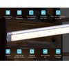 BLACK+DECKER Works with Alexa Smart Under Cabinet Lighting Kit, Adjustable LEDs, (3) 9" Bars White