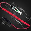 Premium Digital LED Automotive Circuit Tester, DC 2.6V-32V Test Light with Portable PU Extended Spring Wire, Vehicle Circuits Low Voltage Light Tester with Sharp Stainless Probe