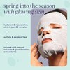 SpaLife Spring & Easter Facial Masks (9Pack) - Hyaluronic Acid, Collagen, Vitamin C Infused - Reduces Dark Circles, Hydrates, Firms Skin - Skin Care Masks for Puffiness, Fine Lines & Wrinkles