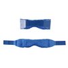 Hot Cold Jaw and Forehead Ice Pack by FOMI Care | Flexible Gel Bead Wrap for TMJ, Wisdom Teeth, Oral and Facial Surgery, Dental Implants, Migraine, Headache, Chin and Tooth Pain | Adjustable (Blue)