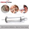 PRECISE CANADA: Ear Wax Removal Syringe 4 OZ - Brass with Chrome Finish New