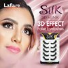 Laflare Silk Mink 3D False Eyelashes Light, Fluffy Natural Looking False Lashes, Wispy Lashes 5 Pairs Value Pack (SM08X5P)