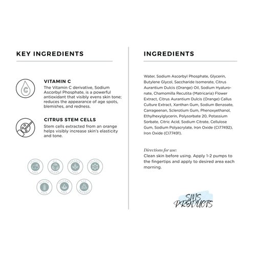 SMS PRODUCTS Vitamin C CC Serum