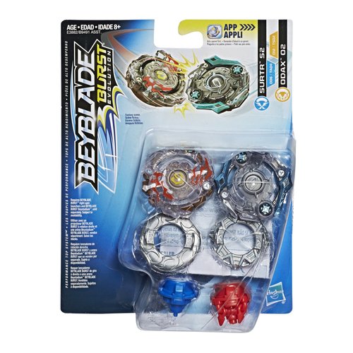 Beyblade Surtr S2 And Odax O2 Spinning Top