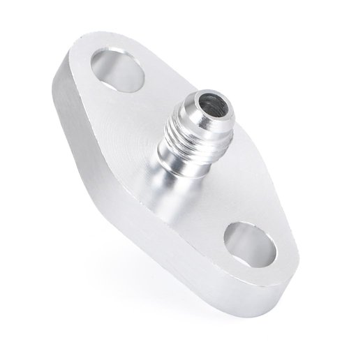 PTNHZ AN4 Turbo Oil Feed Inlet Flange Adapter Kit w/Gasket For T3 T4 T04 T04B T04E