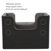 AEGIS GUARDIAN Card Deck Box for MTG, Commander Deck Box Hold 120+ Sleeved Cards, Leather Strong Magnet Card Deck Case Holder for Magic Cards TCG CCG, Black