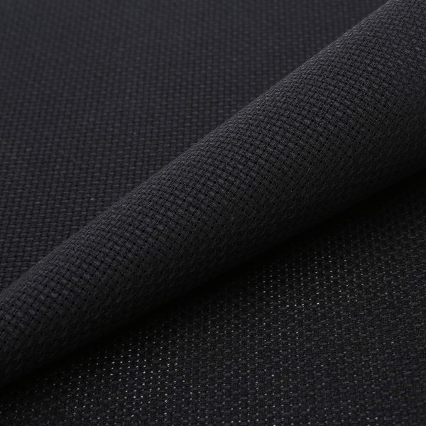 Aida Cloth 18 Count Cross Stitch Fabric,19×28inch (18CT, Black)