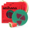 ANIHANA Handcrafted Soap 3 Pack with Coconut Oil, Gentle Cleansing Paraben Free Cruelty Free Refreshing Watermelon Crush Scent 4.23 oz each