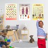 Yoruba Language Foundation Educational Posters for Education of Kids and Toddlers for Teaching and Learning Yoruba Alphabets, Numbers, Body Parts, Clothing and Greetings (Pack of 5-11 x 17 inch)