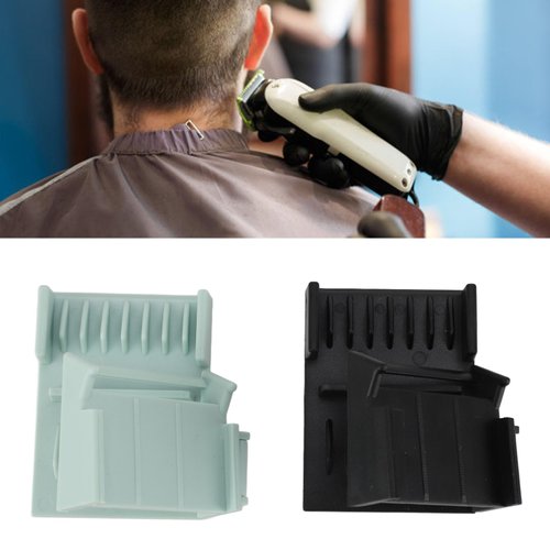 YOSOO Clipper Guards Comb, 2PCS Hair Clipper Guides Combs for Split Ends Heat Rounded Teeth Cutting Hair Trimmer Guards Black Green Hair Clipper Guards Cutting Guides