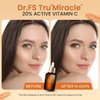 20% Vitamin C Serum for Face with Glycolic Acid and Hyaluronic Acid - Boosts Collagen, Fades Dark Spots, Wrinkles and Aging Signs - Vitamin C Face Serum for All Skin Types (1 Fl Oz)