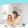 MAYAPHILOS German and English Bilingual Pocket Speech with 510 Sight Words, German Language Learning Toys for Kids, Audible Talking Flashcards, Toddlers' Sensory Preschool Educational Birthday Gifts