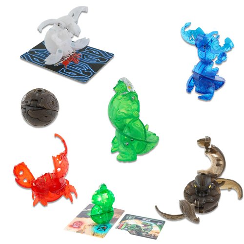 Bakugan Party Favors for Boys Set - Bundle with 12 Bakugan Mythic Pack Party Favor Bags with Bakugan Toy and Card Plus Temporary Tattoos | Bakugan Party Supplies for Kids