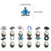 DJ Party Supplies DJ Birthday Party Decorations Includes Happy Birthday Banner Cake Topper Cupcake Toppers Balloons for Rock DJ Theme Birthday Party Music Party