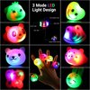 Mikulala 36 Pack Light Up Rings Glow in The Dark Party Supplies, Light up Party Favors, Goodie Bag Stuffers, Birthday Christmas Party Favors Classroom Prizes Cute Animal Treasure Box for Kids