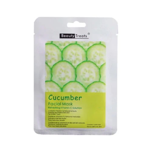 BEAUTY TREATS Facial Mask Refreshing Vitamin C Solution - Cucumber