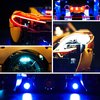 BRICKSHINING LED Lighting Compatible with Lego McLaren P1 42172, Light Kit Compatible with Lego 42172, Giving Light to Model, NOT Included The Model Set(18 Key RC Version)