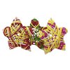 Bonka Bird Toys 1245 Pk3 Multi-Colored Puff Vine Stars 3" by 3" Medium Parrot Chew Foot Talon Cage Toys, Amazons, Conure, African Greys, and Other Similar Birds