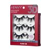 iEnvy False Eyelashes 3 Pairs Fluffy and Natural Multiangle and Volume Faux Mink Lashes (41)