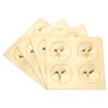 Papyrus Thank You Cards with Envelopes, Gold Border (16-Count)