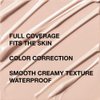 Pro Under Eye Full Coverage Liquid Concealer to Cover Dark Circles, Scars, Redness, Spots, Fine Lines, Corrector Anti-Aging Natural Finish, Moistening Smooth Cream, Waterproof 0.4 fl oz - Nude#