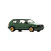 POP RACE Model Car Compatible with Volkswagen Golf GTI MK2 Green 1/64 Diecast Model Car PR640099
