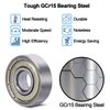 20 Pack 608 ZZ Ball Bearing, Bearing Steel & Double Iron Sealed Miniature Deep Groove 608 zz Bearings for Skateboards, Inline Skates, Scooters, Roller Blade Skates & Long Boards (8mm x 22mm x 7mm)