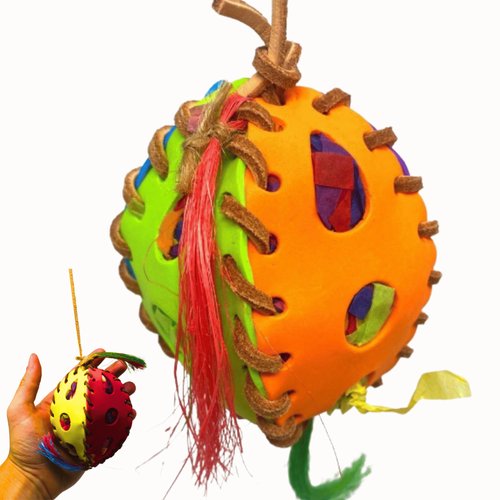 Bonka Bird Toys 2216 Touchdown Foraging Shred Bird Toy Cockatiel Conure Parakeet