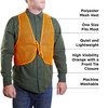Allen Company Adult Blaze Orange Mesh Hunting Vest with a Front-Tie Closure - High-Visibility Saftey Gear for Men and Women - Fits over Clothes and Jacket - One size