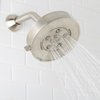 Speakman S-3010-BN Neo Anystream 3-in-1 Shower Head, Brushed Nickel, 2.5 GPM, 3 Settings - Adjustable Flow and Pressure, Self-Cleaning Plungers