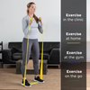THERABAND Professional Latex Resistance Bands For Rehabilitation, Portable Fitness and Workout, Home Exercise, 5 Foot, Yellow, Thin, Level 2, Individual Package