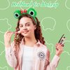 CIEHER Frog Headband Green Spa Headband Frog Eye Headband Mouse Ears Headband Spa Headbands, Makeup Headband Skincare Headbands for Women Girls Face Wash
